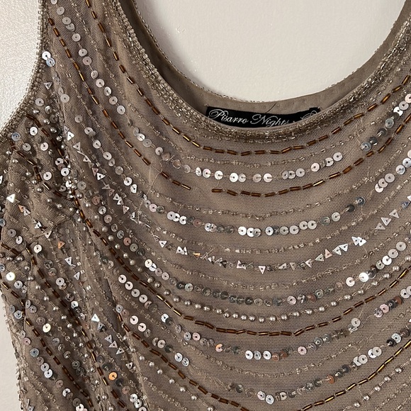 PISARRO NIGHTS Sequined dress - Picture 6 of 8